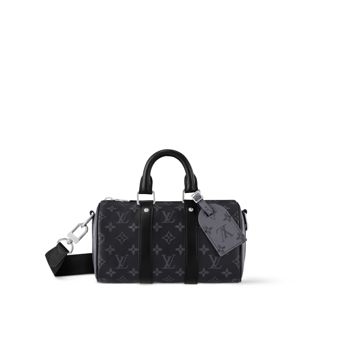 Bolsa de Viagem Keepall Bandoulière 25 Monogram Eclipse - Bolsas